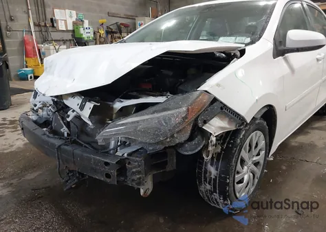 2017 Toyota Corolla Le from USA, damaged, VIN 2T1BURHE2HC781560